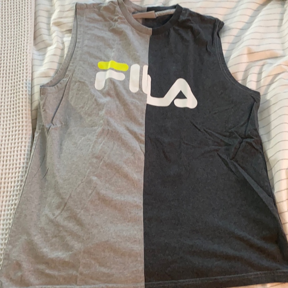 Fila x soul cycle men’s medium tank top